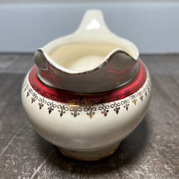 Homer Laughlin Fine China Vintage 1946 Eggshell Gravy Boat by Nautilus - Picture 5 of 7